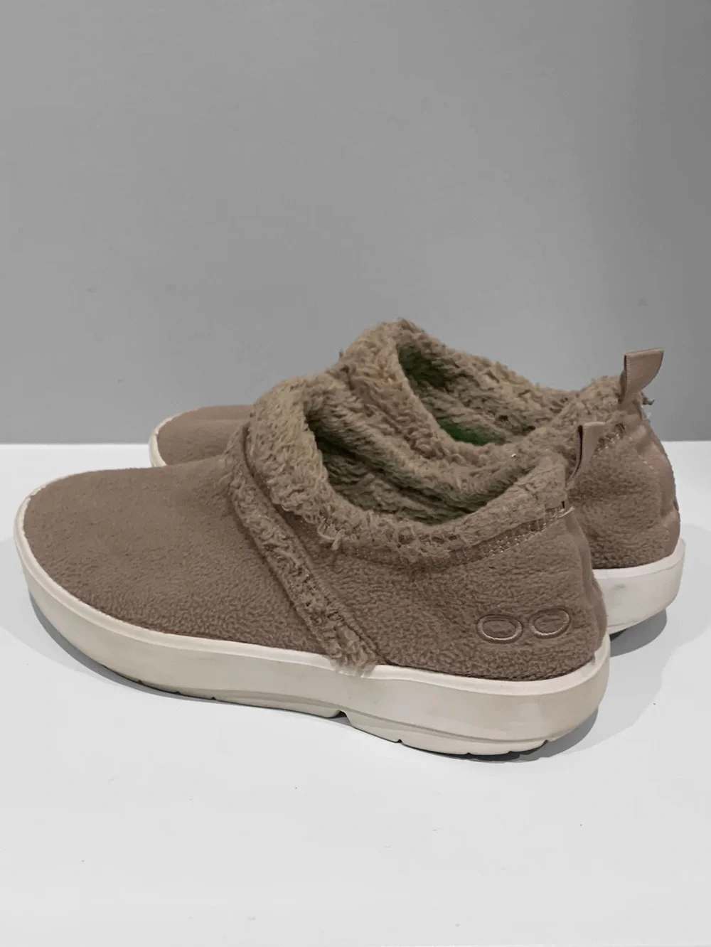 OOFOS Oocoozie Low Casual Slip-On Mules Shoes Brown Women’s 8 EU 39 - Picture 4 of 9